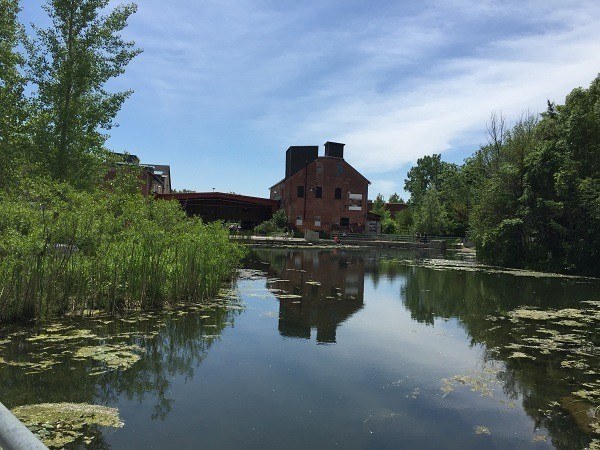Brick Works river