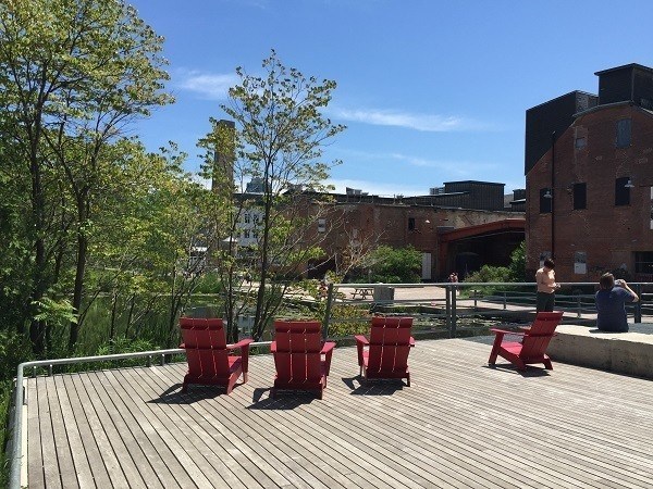Brick Works seating