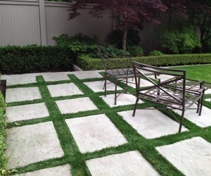 Formal patio