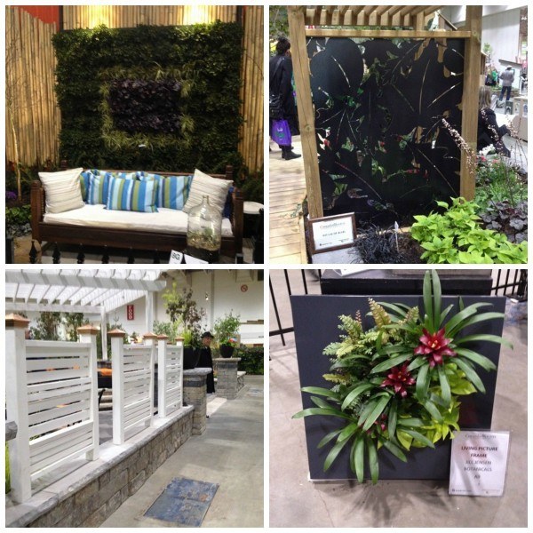 vertical themed gardens