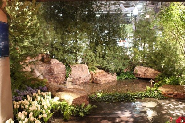 Water Feature at Canada Blooms 2017